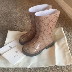Gucci Toddler Rain Boots